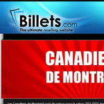 Aper�u du site Billets.com