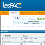 Aper�u du site Les Pacs